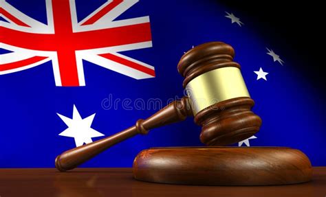 Australian Law Legal System Concept Stock Illustration Illustration Of Judge Laws 88822707