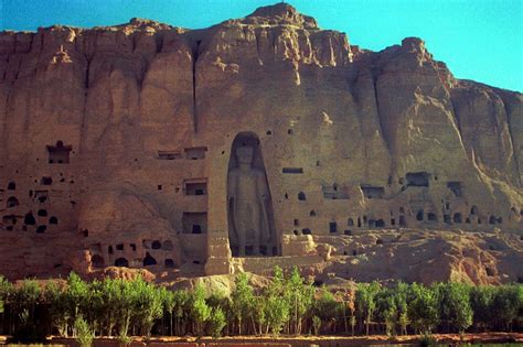 Buddha Statues In Bamiyan Afghanistan