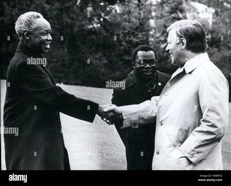 1976 President Julius Nyerere Of Tanzania On Visit In West Germany