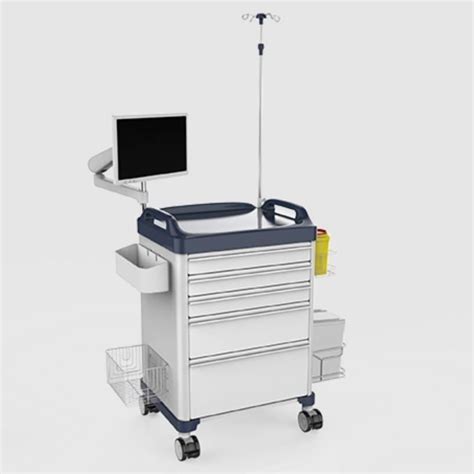 Emergency Cart VM004 42 Dongguan Vision Technology Co Ltd For