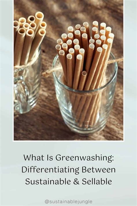 What Is Greenwashing Differentiating Between Sustainable And Sellable