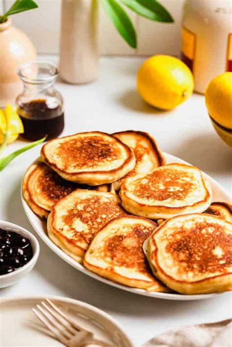 Lemon Ricotta Pancakes Table For Two® By Julie Chiou