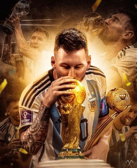 Messi Kissing The World Cup 😍 Fotos De Fútbol Fotos De Messi