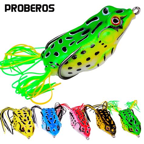 Isca Artificial P Isca De Sapo Novo Estilo Cores Thunder Frog