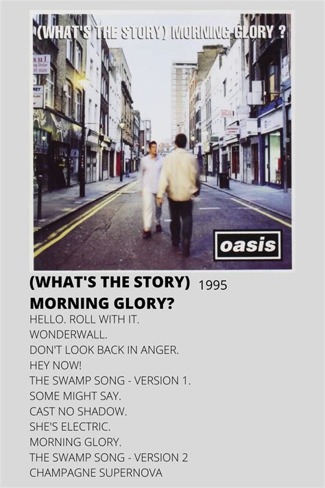 oasis (what's the story) morning glory? - Claire Carr