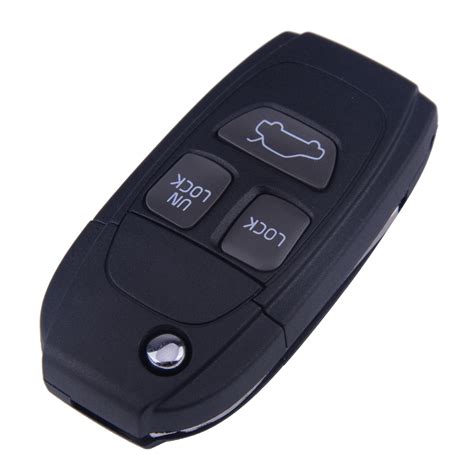 3 Button Flip Remote Key Fob Case Shell Fit For VOLVO C70 S40 S60 S70