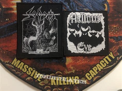 Sodom Patches For Sickkfukk Tshirtslayer Tshirt And Battlejacket Gallery