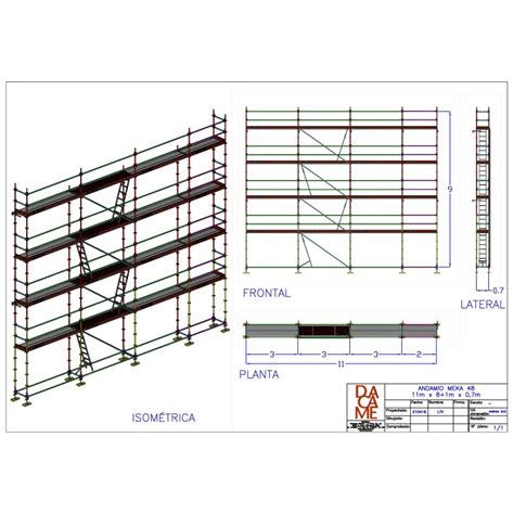 Comprar Andamio Multidireccional Meka M Fachada M Altura M