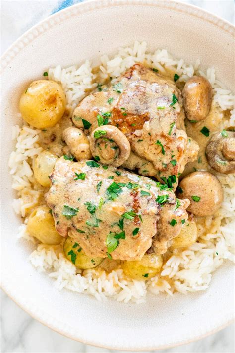 Chicken Fricassee Jo Cooks