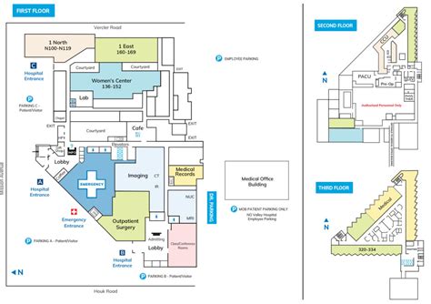 Campus Map & Parking at Valley Hospital - MultiCare