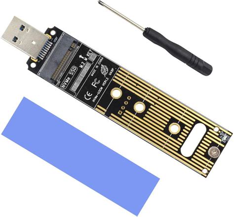 Amazon GODSHARK NVME To USB Adapter M 2 SSD To Type A Card No