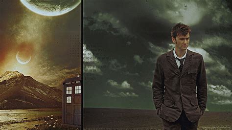 Doctor Who David Tennant Tardis Wallpaper