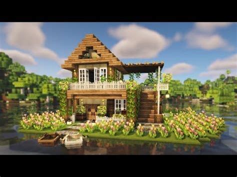 Minecraft: Aesthetic Starter Cottage Tutorial / Mizuno's 16 Craft ...