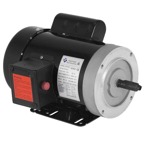 Vevor 1 Hp Electric Motor 1725rpm 56c Frame Single Phase Industry Ac Motor 112 56a 115v 230v