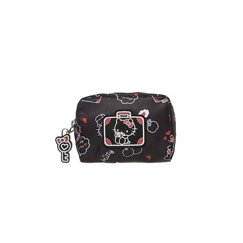 Bag To You 百達遊 Hello Kitty 凱蒂漫旅 零錢包 黑 Kt01t09bk Pchome 24h購物