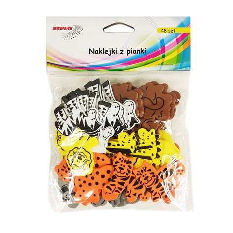 NAKLEJKI Z PIANKI PVC09 ZWIERZĘTA ZOO BREWIS 48szt 13116048622 Allegro pl