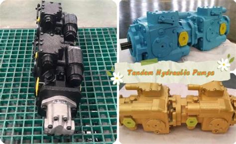 Variable Displacement Tandem Hydraulic Pumps For Mobile Equipment