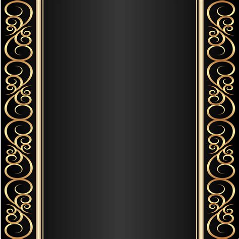 Black And Gold Border Design | Images and Photos finder