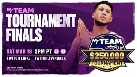 Nba K Myteam On Twitter The Myteam K Unlimited Tournament Finals