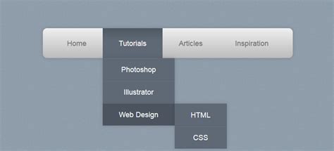 Tutorial Como Hacer Un Menu Desplegable Con Html Y Css Frogx Three Images