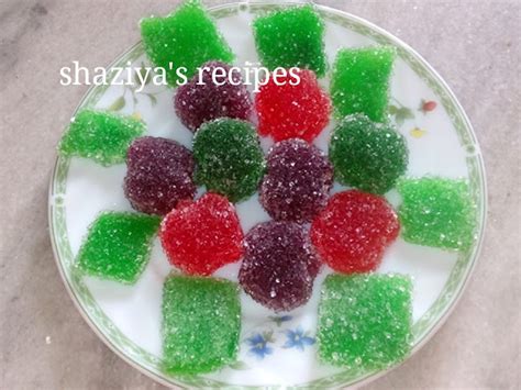 shaziya'srecipes: HOMEMADE GUMMY CANDY/JUJUBES CANDY RECIPE