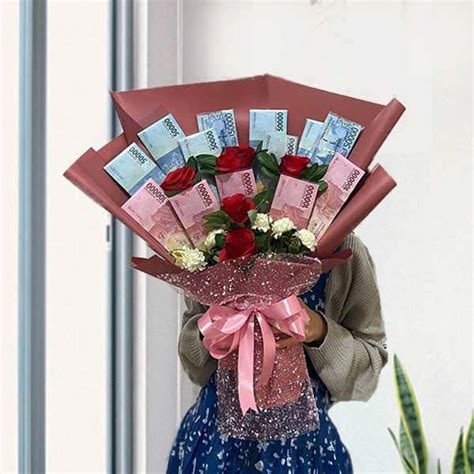 Jual Money Gift More Than Words Money Bouquet