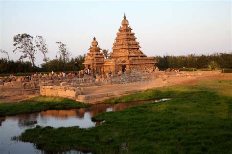 Famous Shore Temple Mahabalipuram, Tamil Nadu, India Stock Photo - Image of mahabalipuram ...