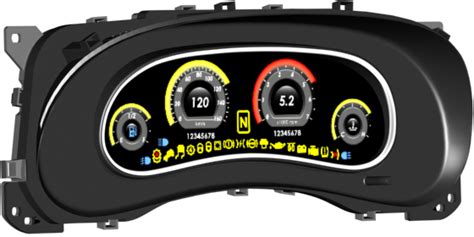 Digital Instrument Cluster For Jeep Wrangler Librow Digital LCD