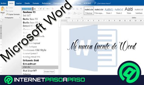 Instalar Fuentes En Microsoft Word 】guía Paso A Paso 2021