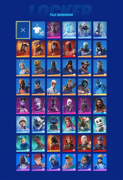 Fortnite - UI | UX Redesign :: Behance