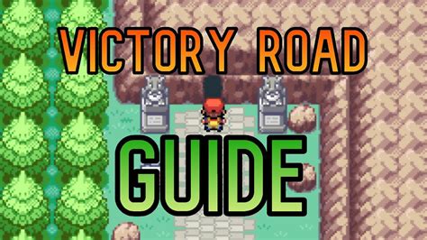 Victory Road Walkthrough Pokemon Fire Red Leaf Green YouTube