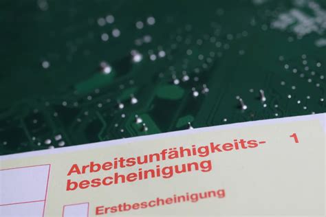 Elektronische Arbeitsunf Higkeitsbescheinigung Eau Ab F R