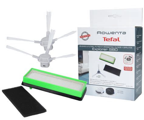 Szczotki boczne filtry zestaw do robota Tefal Explorer Serie 80, 120 ...