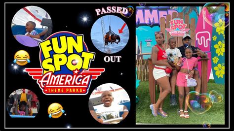 She Passed Out When We Was At Fun 🤩 Spot Of America “theme Park” 🎡🎠🎢