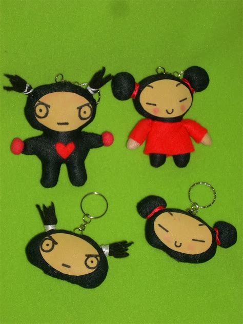 Pucca Y Garu Llaveros Lucinda Artesanal Flickr