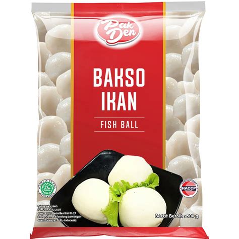 Jual BAKSO IKAN PAK DEN 500 GR IKAN BAKSO IKAN BAKSO FROZEN