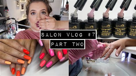 Home Nail Salon Vlog 7 Part Two Isabelmaynails Youtube