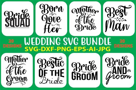 Wedding Svg Bundle Bundle · Creative Fabrica