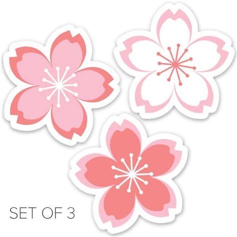 Pinterest Sakura Flower Printable Stickers Kawaii Stickers