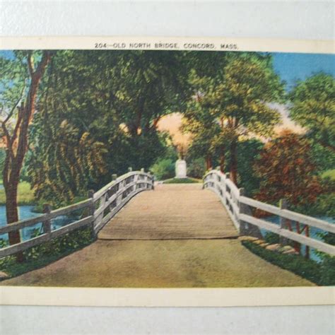 Old Bridge Postcard Etsy