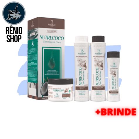 Kit Capilar Hidratante Profissional Nutrecoco Bio Instinto Shopee Brasil