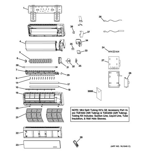 Midea Air Conditioner Parts Diagram