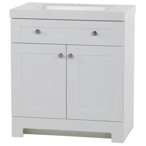 Everdean In W X In D X In H Bath Vanity In White With