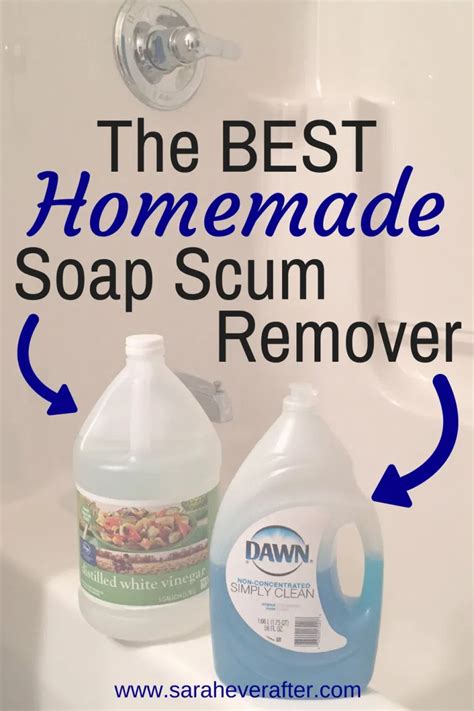 The Best Homemade Soap Scum Remover Artofit