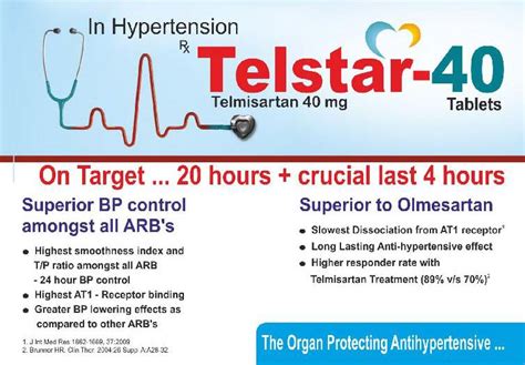 Telstar 40 Tablets By Medelis Health Care Telstar Tablets