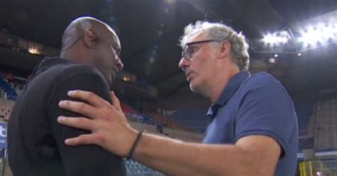 On Se R Gale Les Mots De Laurent Blanc Patrick Vieira Agacent Les