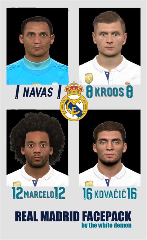 Ultigamerz PES 2017 Real Madrid Facepack Mini 2018