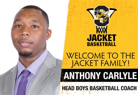 Carlyle Named Yellow Jacket Head Boys Basketball Coach Jacket News