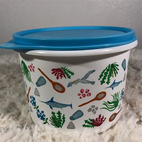 Tupperware Caixa De Sal Linha Floral 1Kg MeV Artigos De Casa