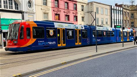 Stagecoach Sheffield Supertram From Malin Bridge To Sheffield